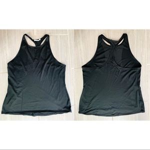 Black Athleta Racerback Tank - Size L